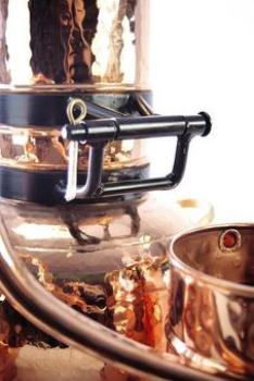 3 Liter Kolonnenbrennerei  mit Thermometer