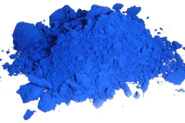 Lebensmittelfarbe Blau, Pulver