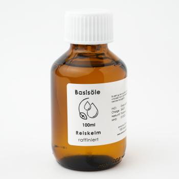 Reiskeimöl raffiniert in Glas