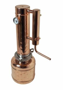 2 Liter MOONSHINE Destille XL Aromakolonne - Sorgenfrei Paket mit allem Zubehör
