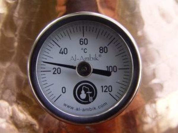 3 Liter Kolonnenbrennerei  mit Thermometer