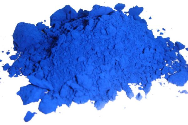 Lebensmittelfarbe Blau, Pulver