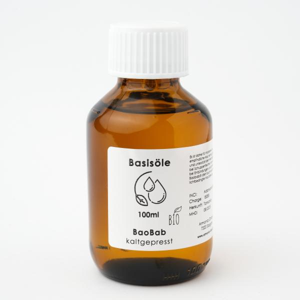 BaoBab-Öl kaltgepresst BIO in Glas