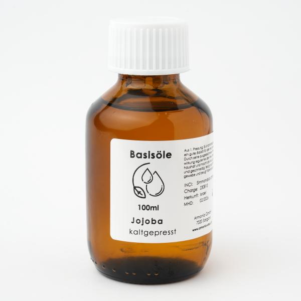 Jojobaöl kaltgepresst in Glas