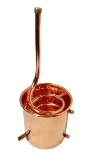 2 Liter ALEMBIK Destillieranlage mit Spiritusbrenner