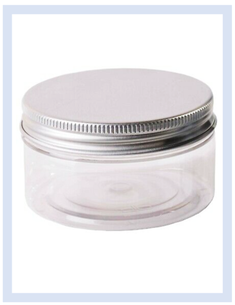 Acrylic Tiegel transparent
