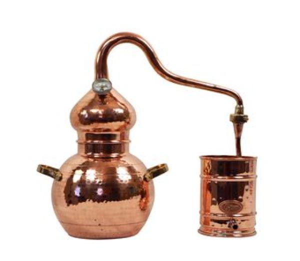 2 Liter ALEMBIK Destille mit Thermometer