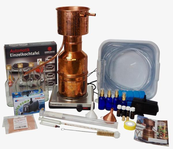 2 Liter LEONARDO Destille - Sorgenfrei Paket mit allem Zubehör